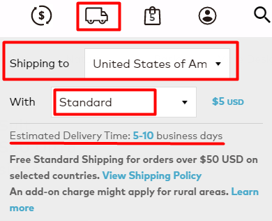 What Are The Couriers We Offer How Much Does It Cost How Long Does It Take Help Center Rhinoshield